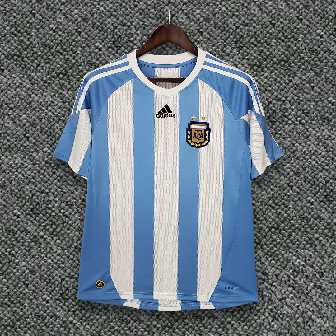 Camisola Retrô Seleção da Argentina 2010