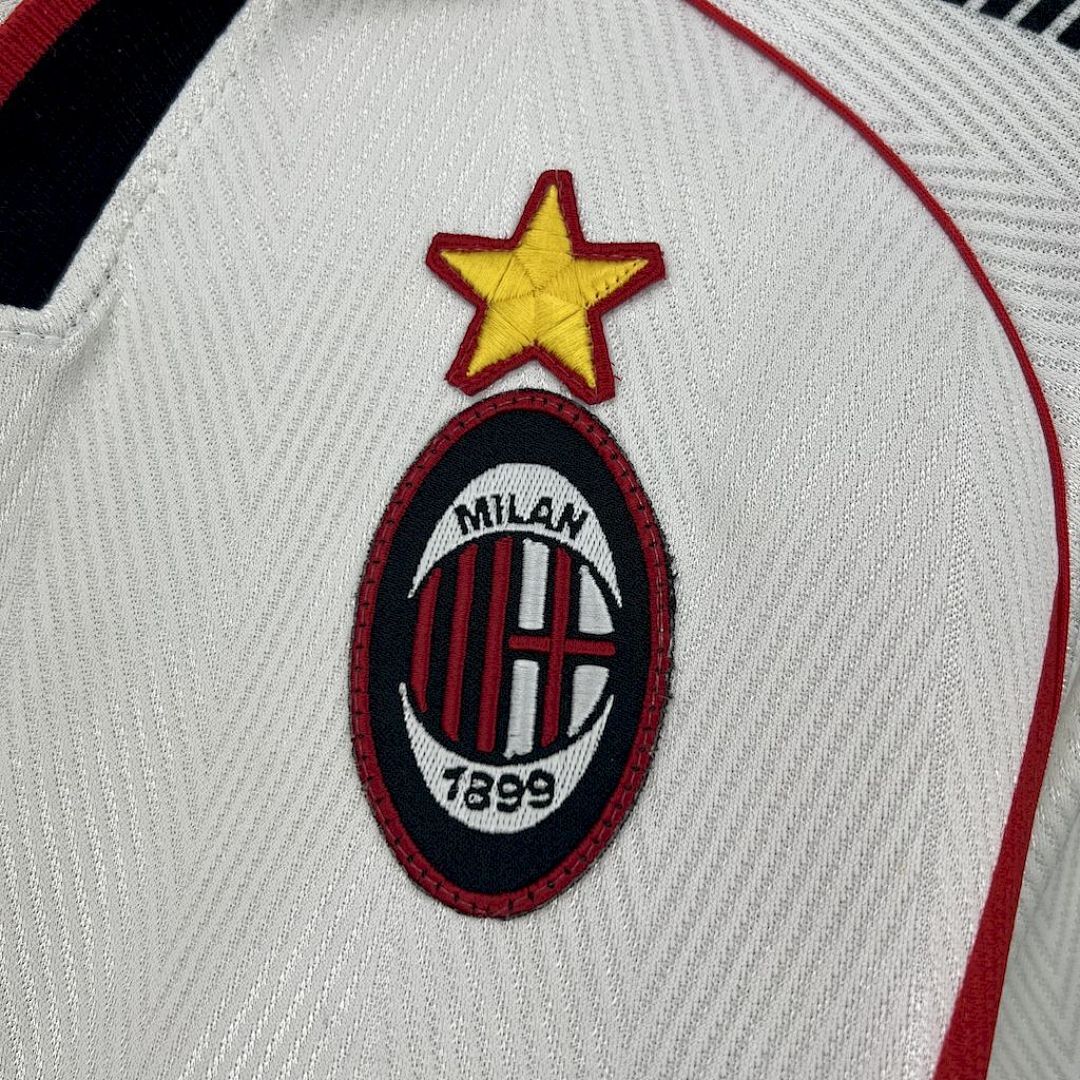 Camisola Retrô AC Milan 1997/98 Away 6