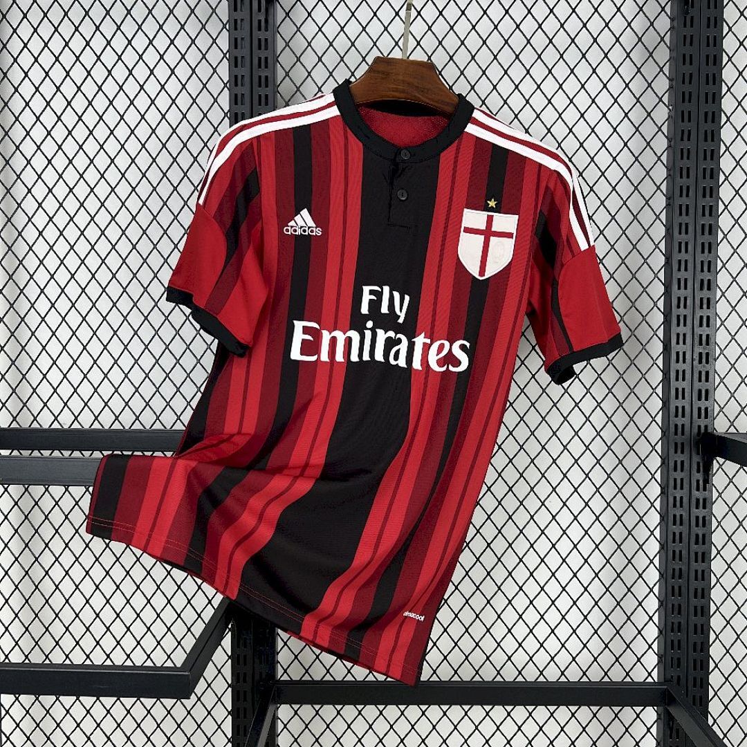 Camisola Retrô AC Milan 2014/15 7