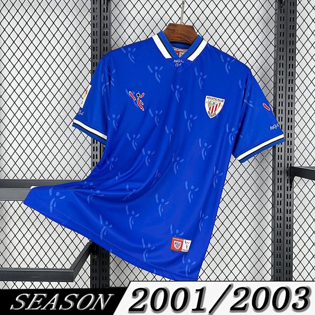 Camisola Retrô Athletic Bilbao 2001/03 Away 1