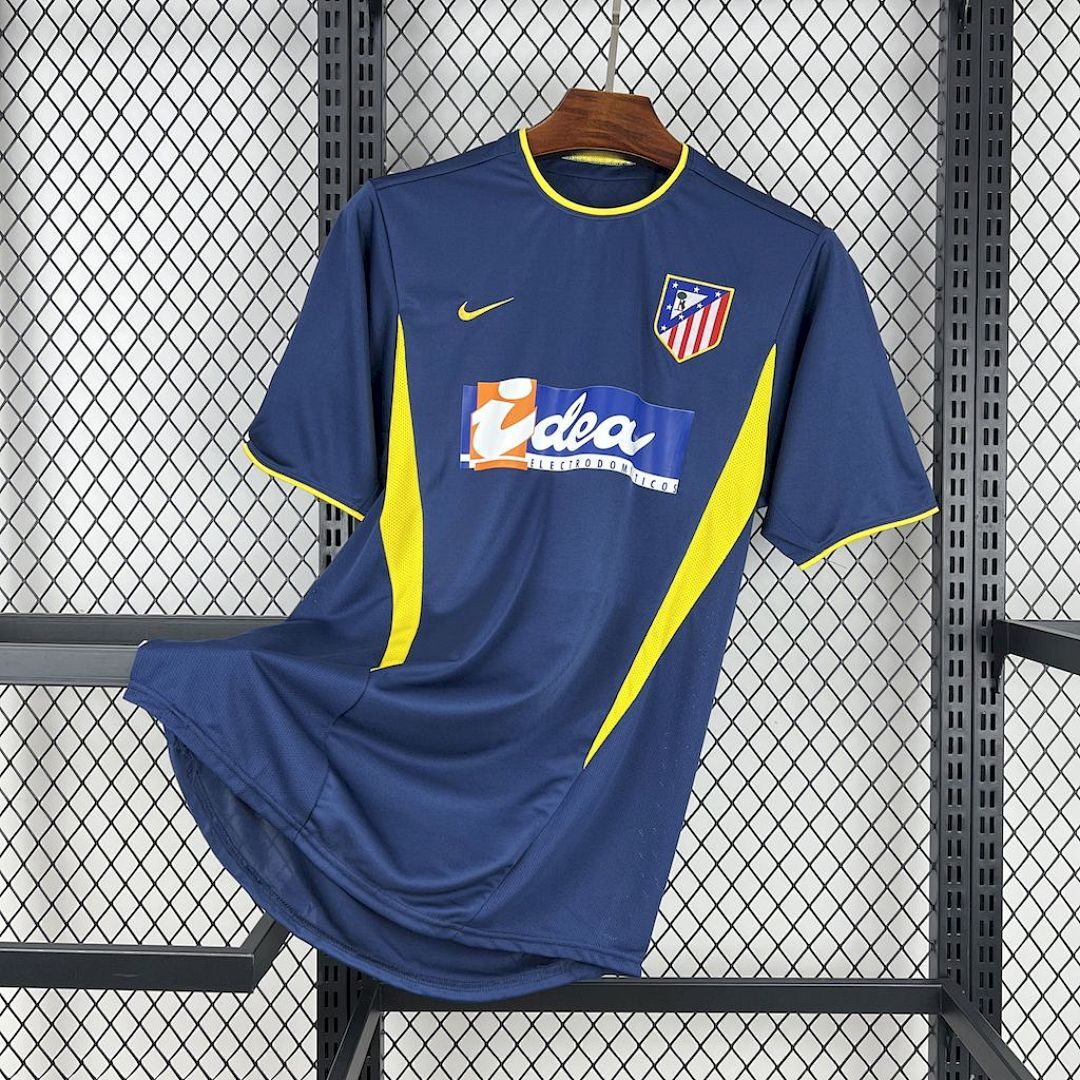 Camisola Retrô Atlético de Madrid 2002/03 Away 6