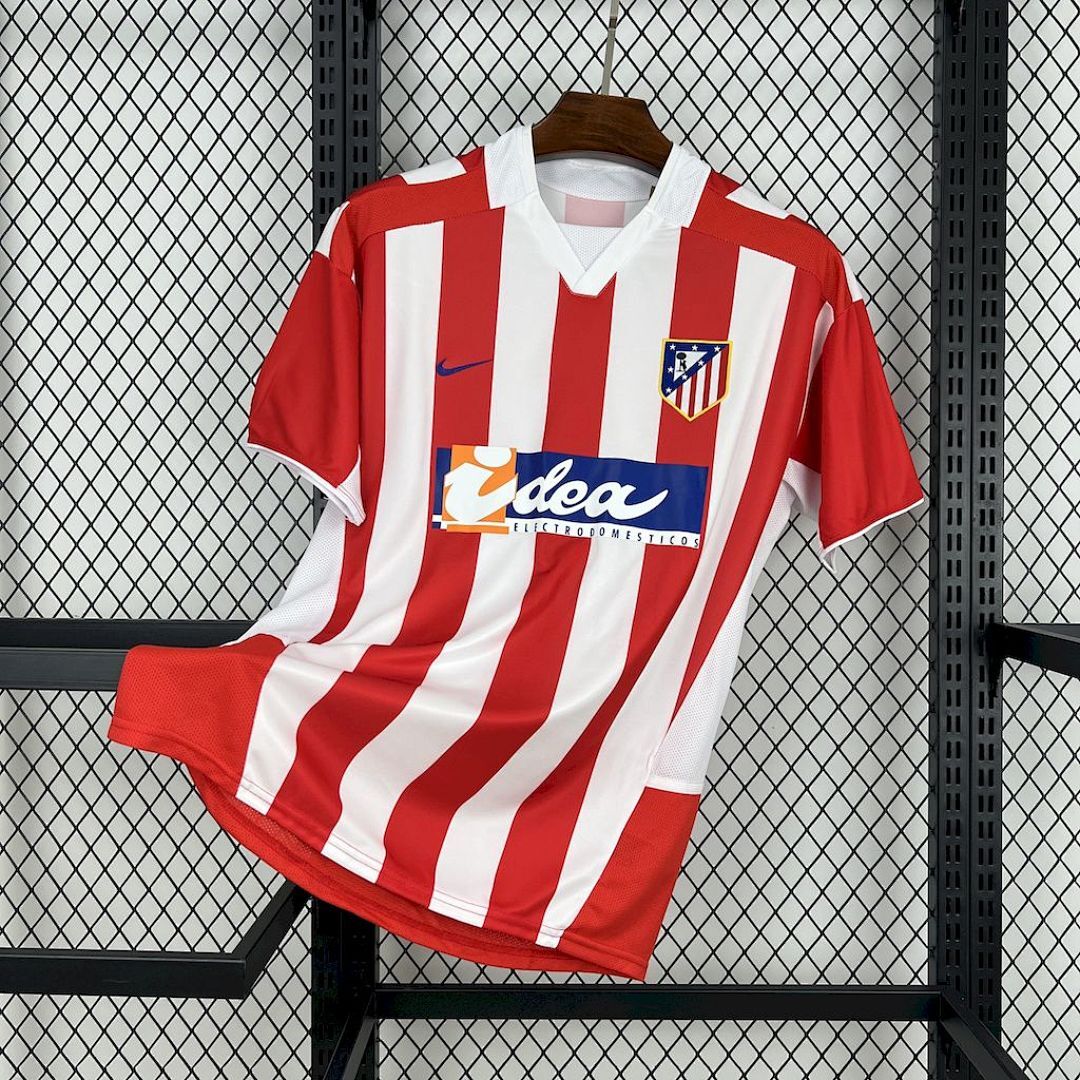 Camisola Retrô Atlético de Madrid 2002/03 4