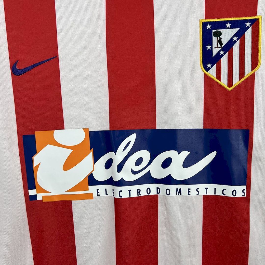 Camisola Retrô Atlético de Madrid 2002/03 8
