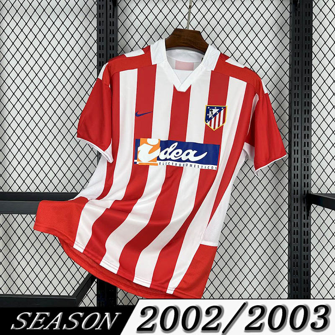 Camisola Retrô Atlético de Madrid 2002/03 1