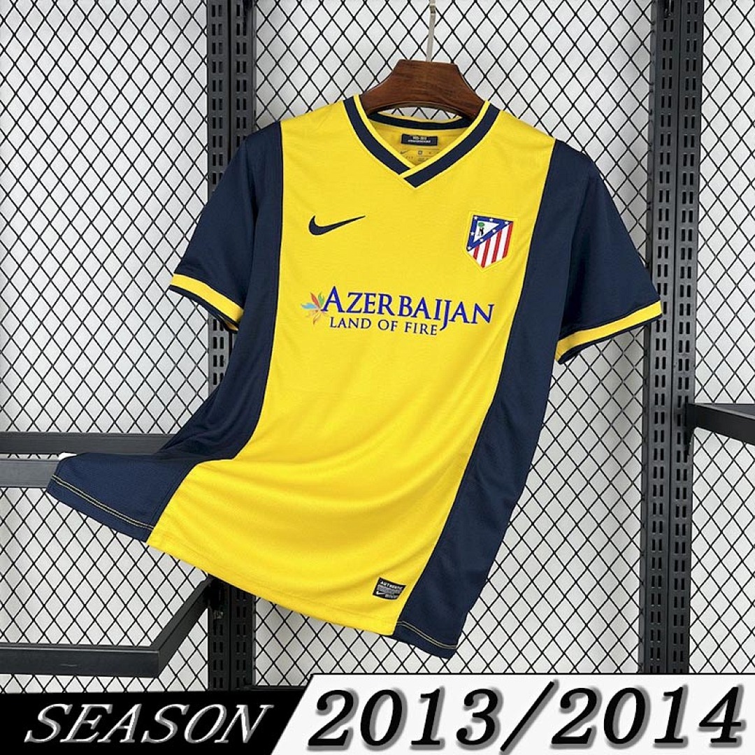 Camisola Retrô Atlético de Madrid 2013/14 Away 1