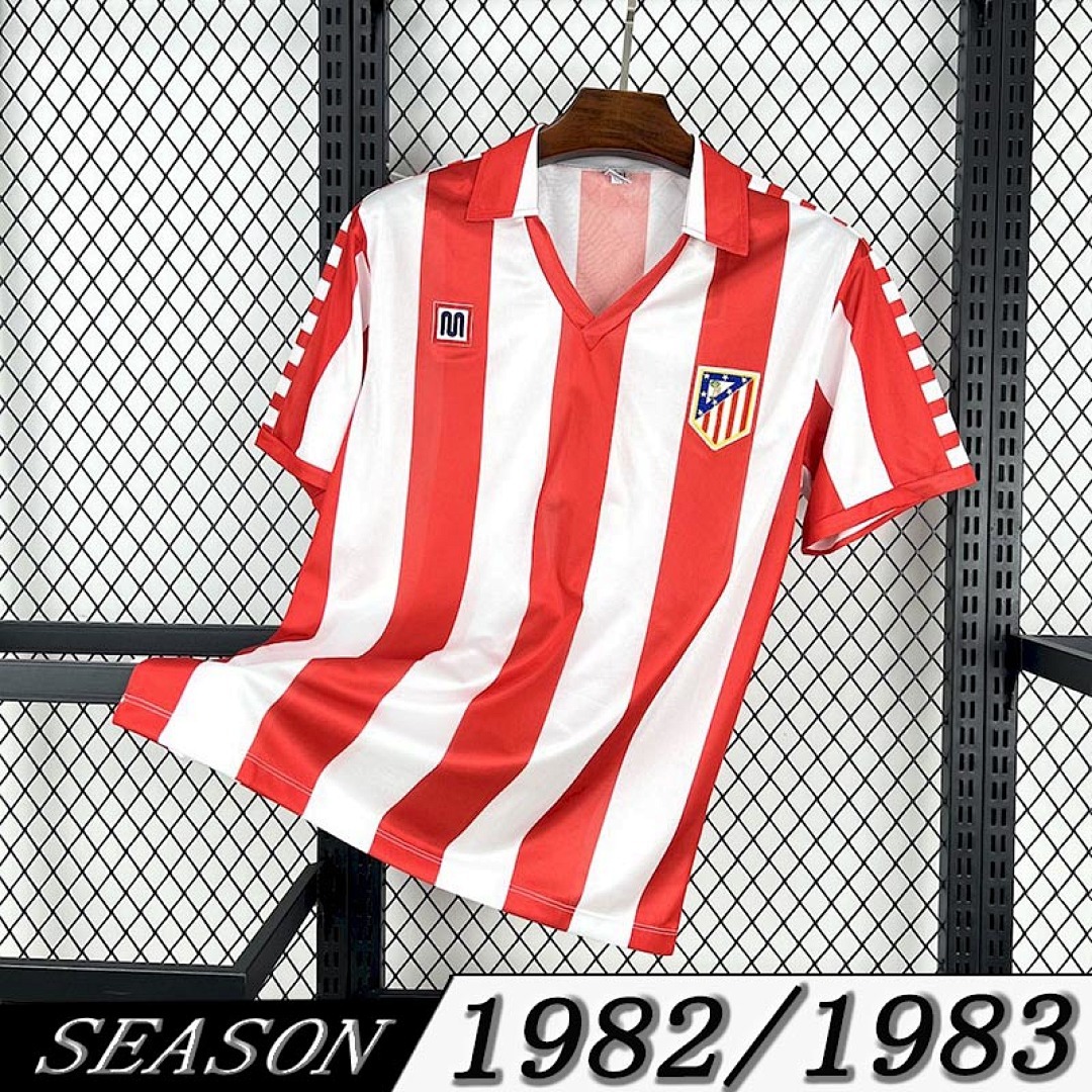 Camisola Retrô Atlético de Madrid 1982/83 1
