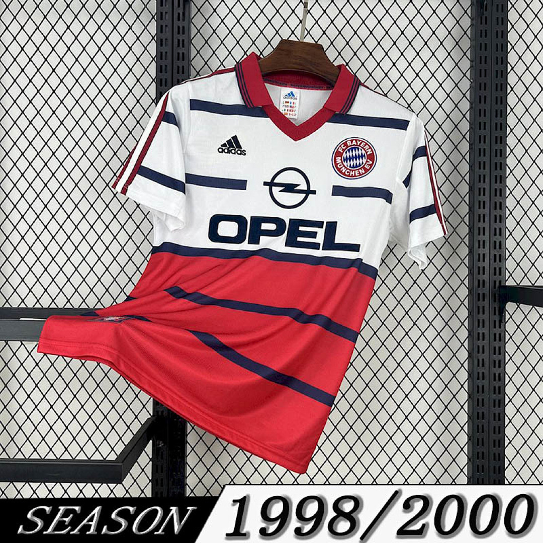 Camisola Retrô Bayern de Munique 1998/00 1