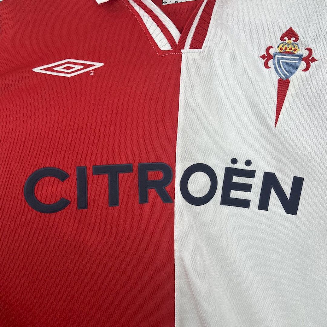 Camisola Retrô Celta de Vigo 2001/02 Away 4