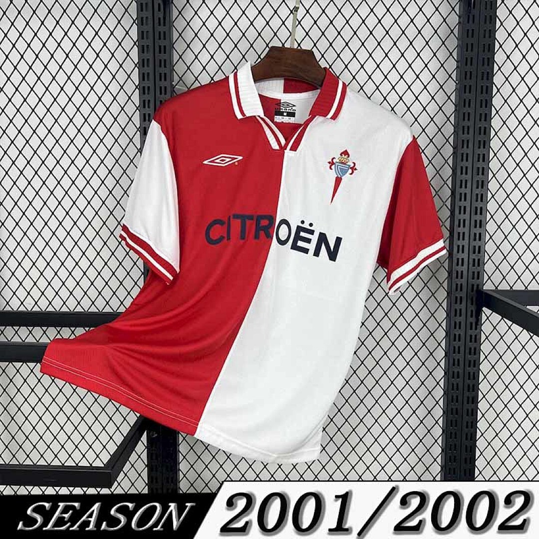 Camisola Retrô Celta de Vigo 2001/02 Away 1