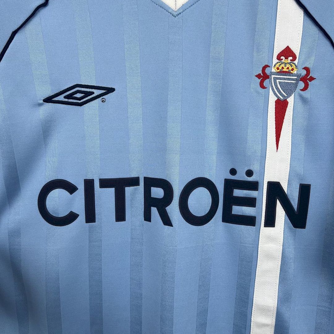 Camisola Retrô Celta de Vigo 2001/02 4