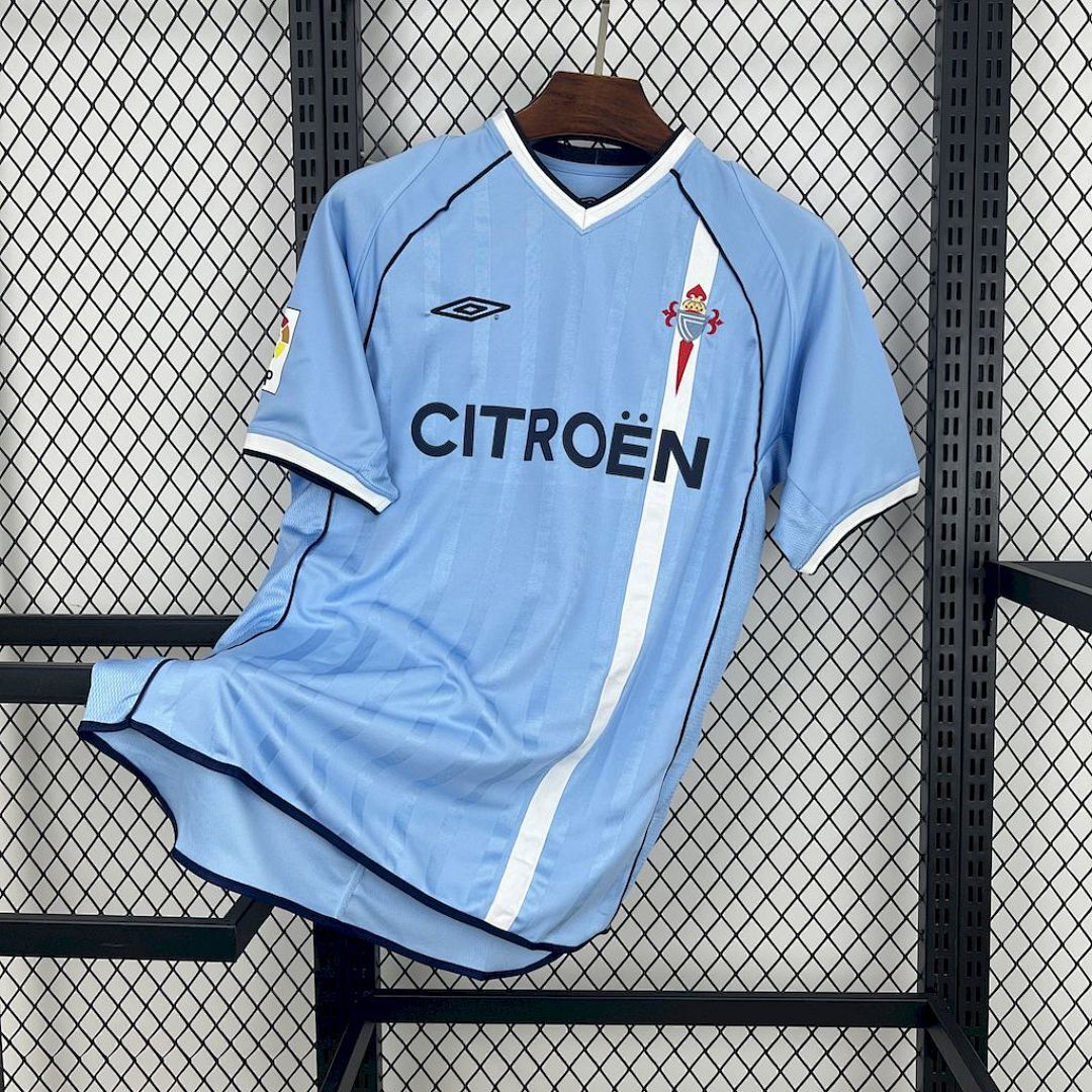 Camisola Retrô Celta de Vigo 2001/02 6