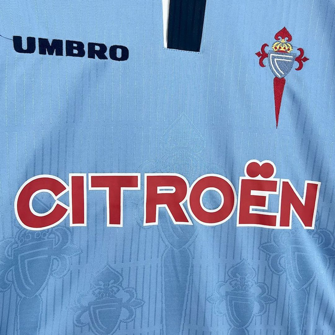Camisola Retrô Celta de Vigo 1997/98 4