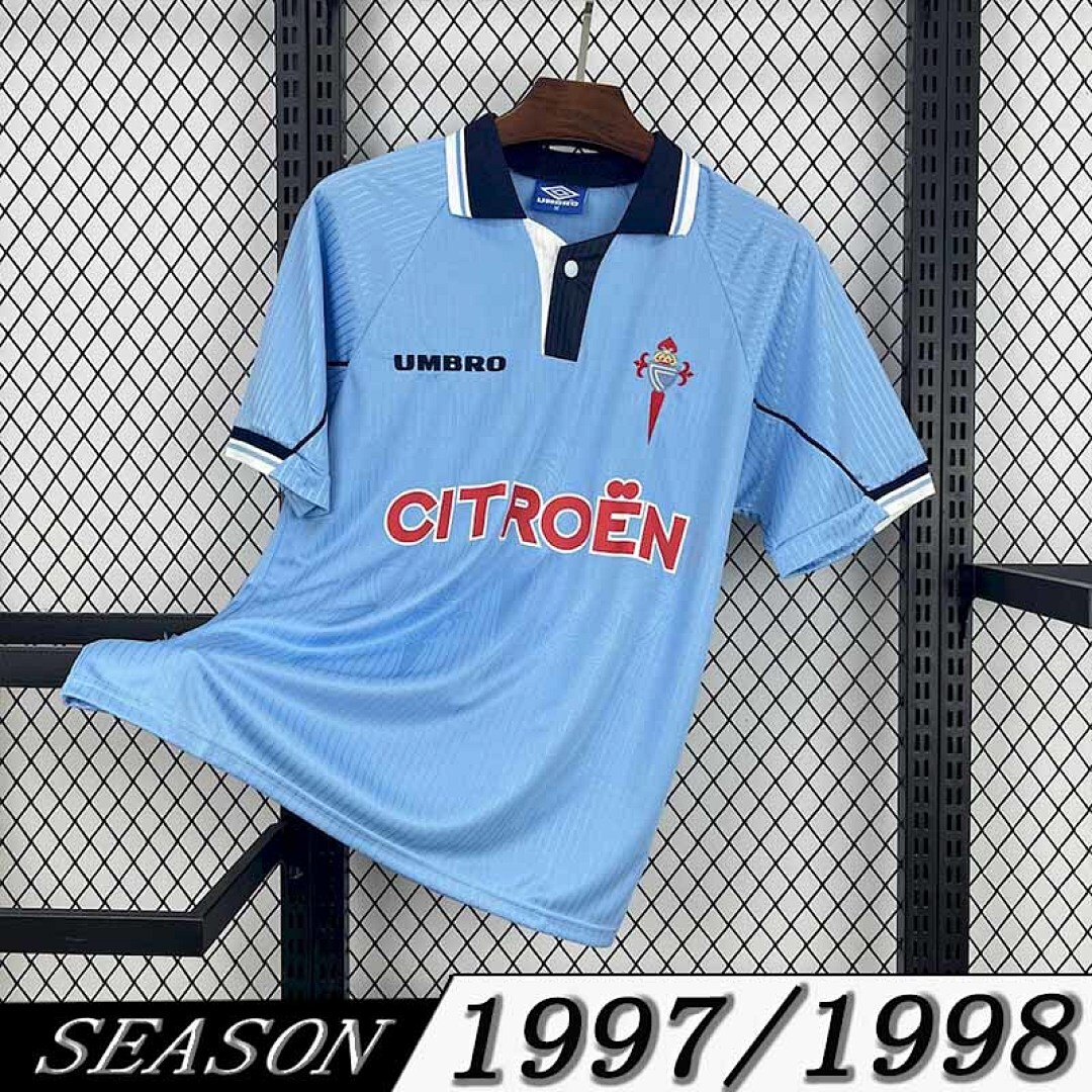 Camisola Retrô Celta de Vigo 1997/98 1
