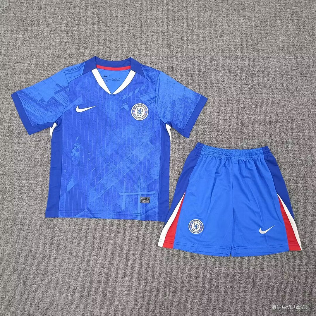 Camisola Chelsea Infantil Home 2025/26 4