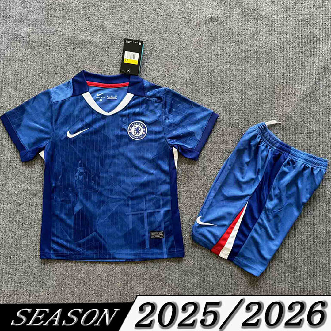 Camisola Chelsea Infantil Home 2025/26 1