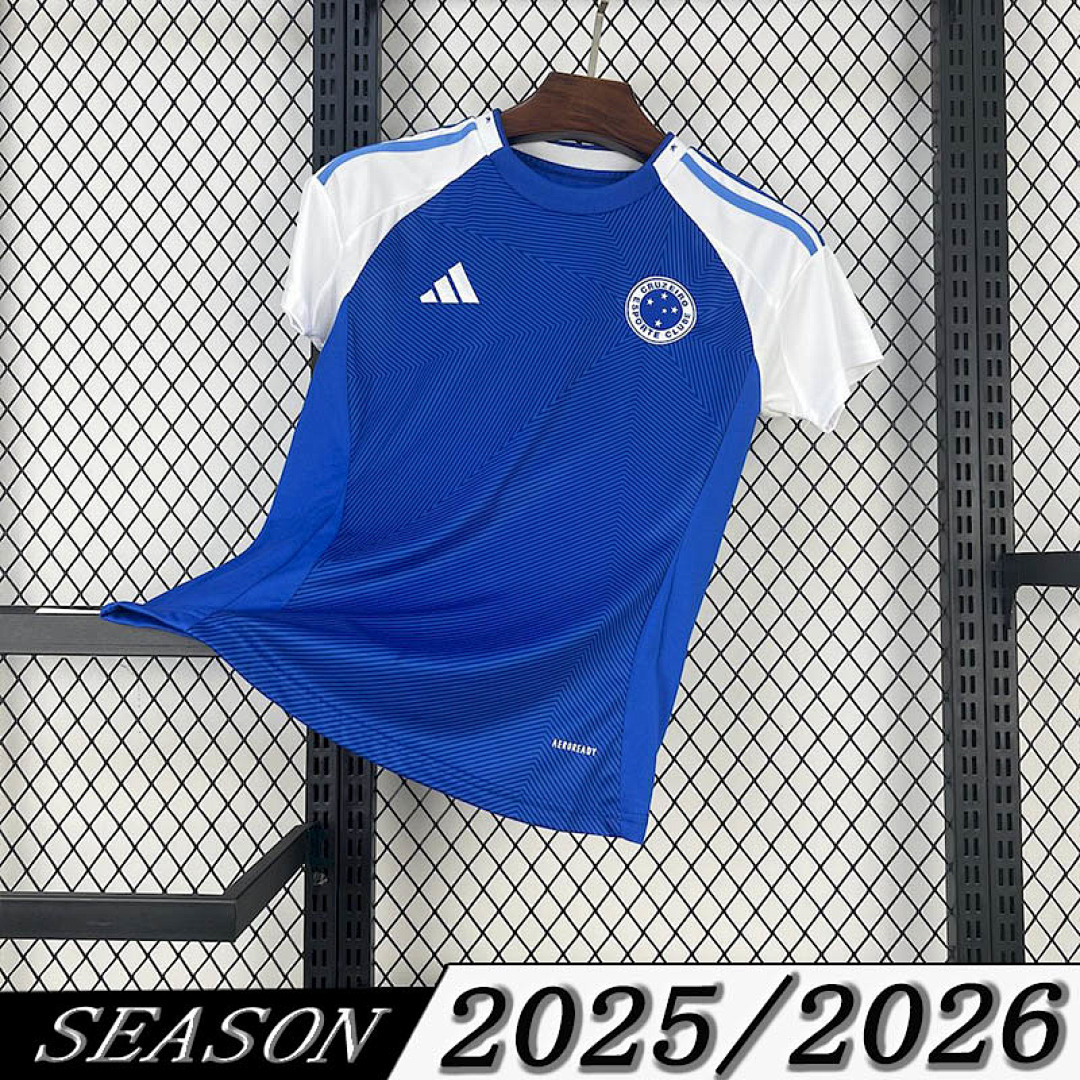 Camisola Cruzeiro Feminina Home 2025/26 1