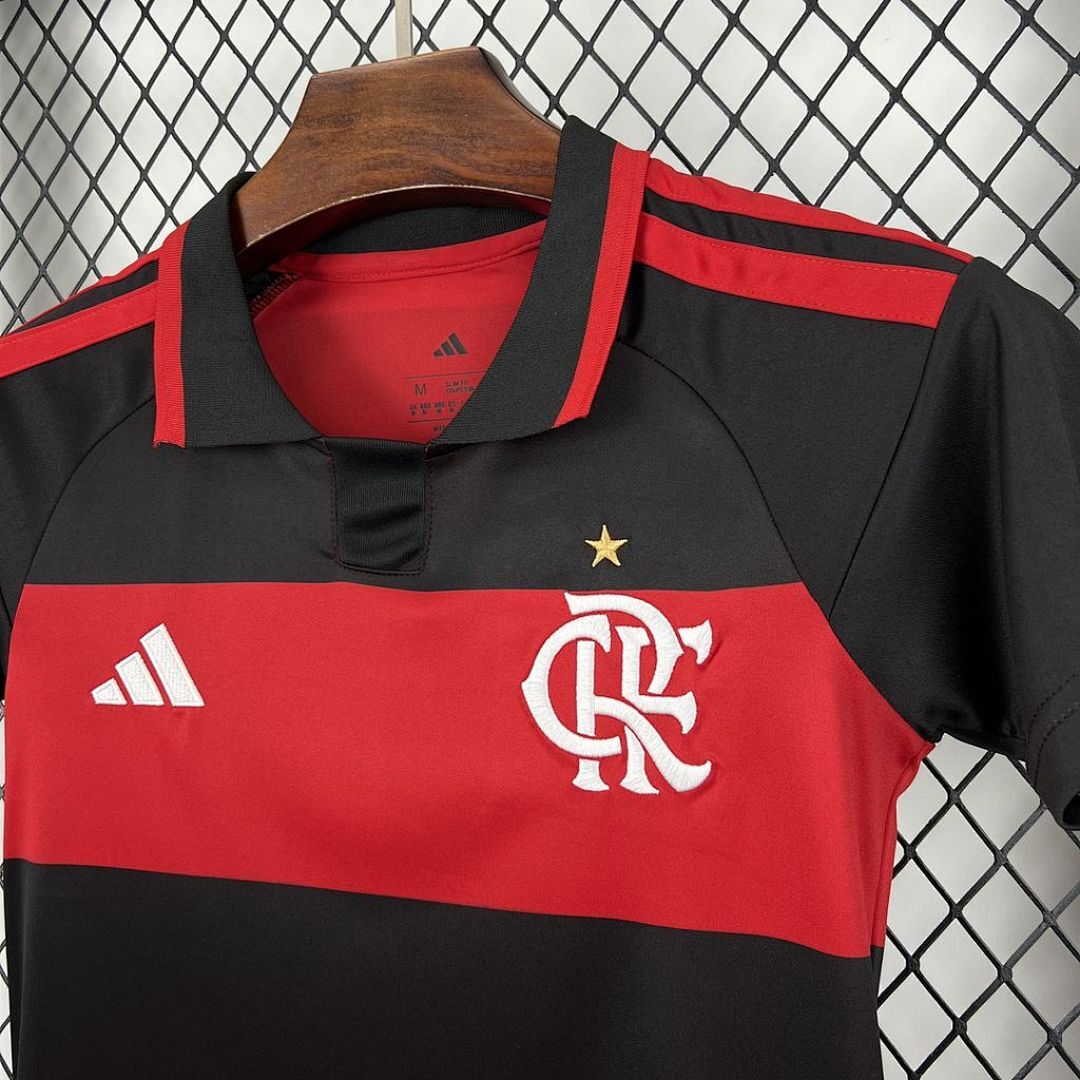 Camisola Flamengo Feminina Home 2025/26 3