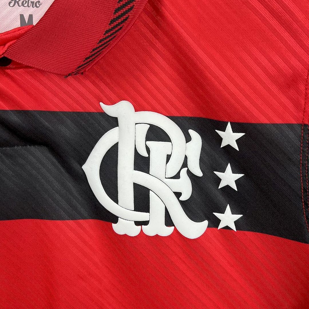 Camisola Retrô Flamengo Home 1995/96 4