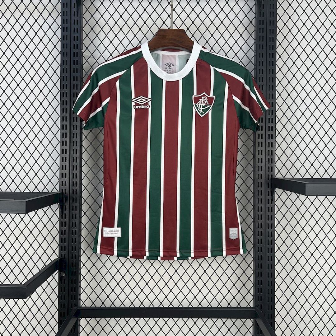 Camisola Fluminense Feminina Home 2025/26 7