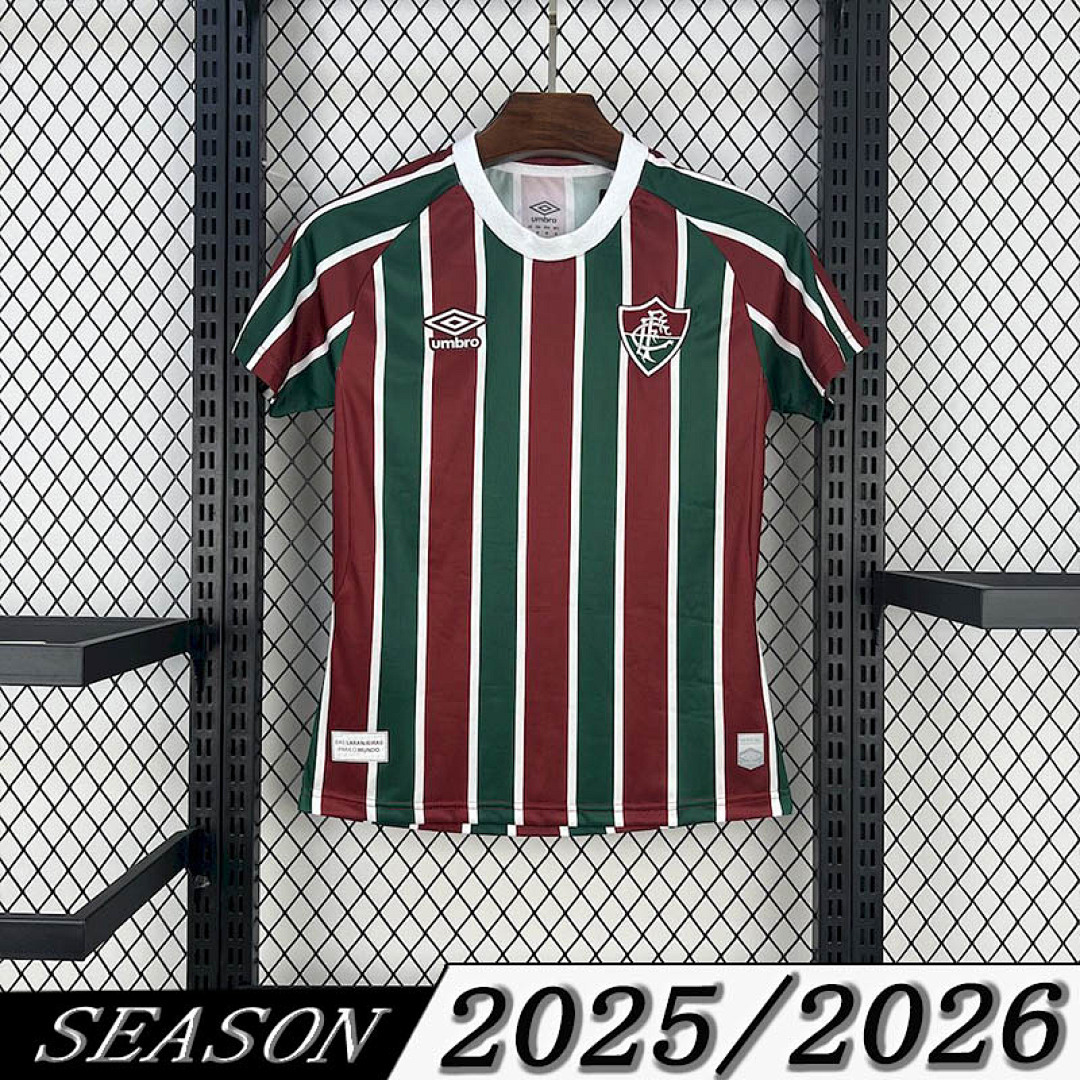 Camisola Fluminense Feminina Home 2025/26 1
