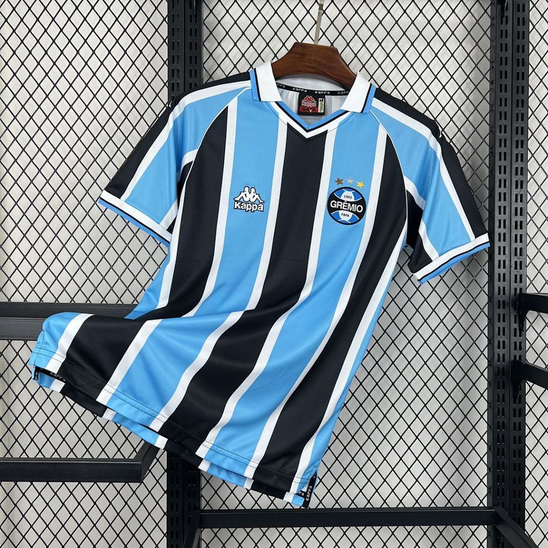 Camisola Retrô Grêmio 2001/02 3