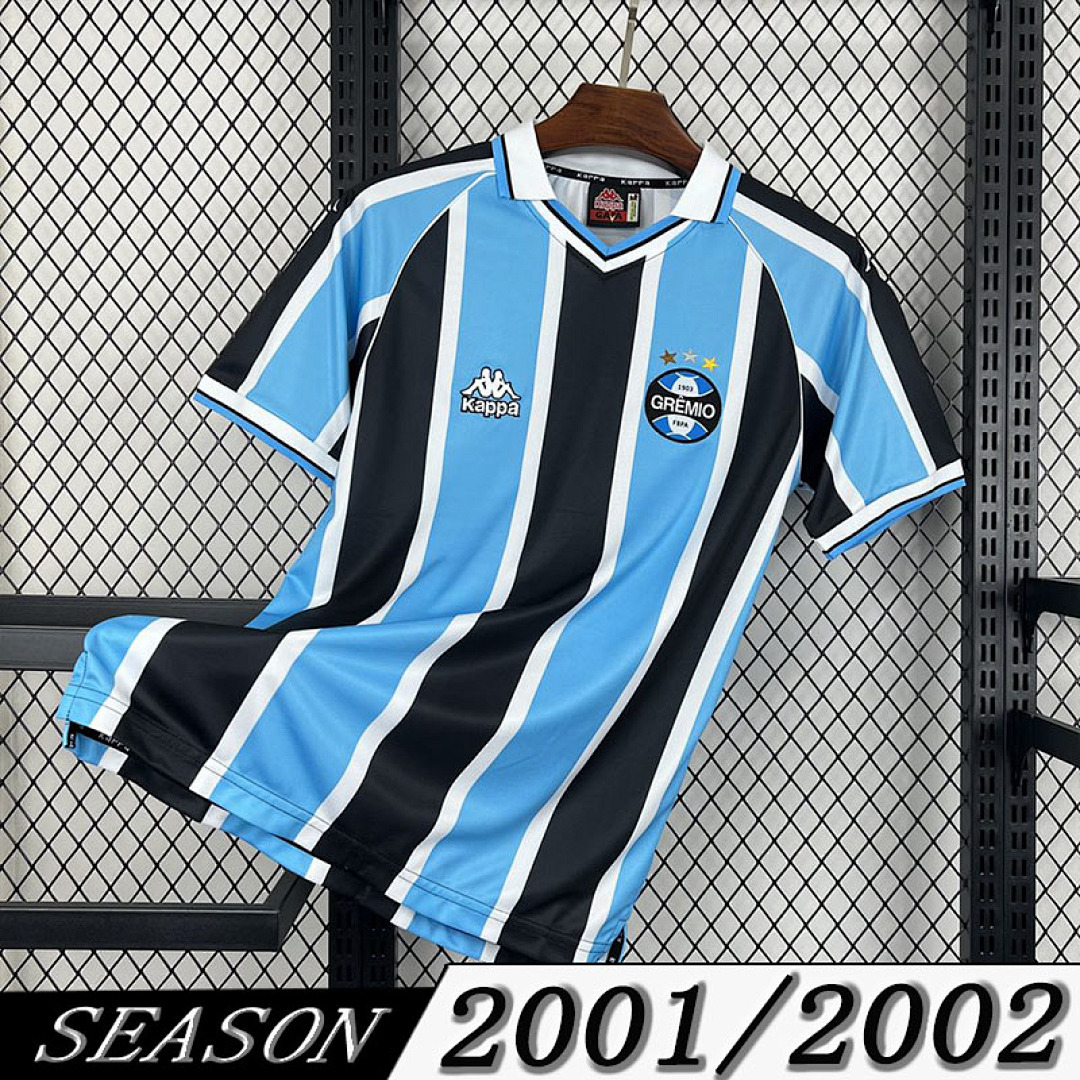 Camisola Retrô Grêmio 2001/02 1