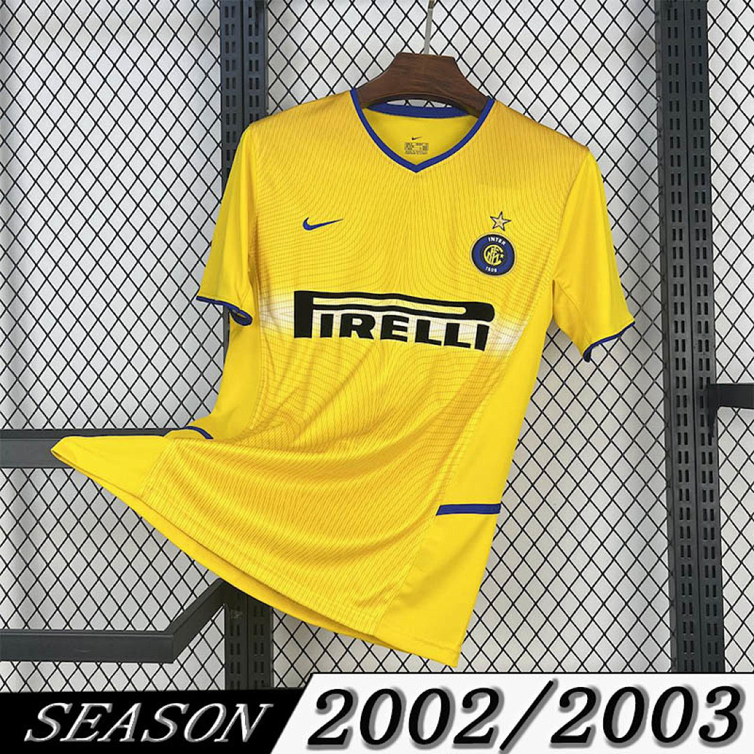Camisola Retrô Inter de Milão 2002/03 Away 1