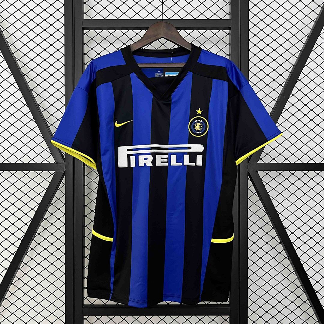 Camisola Retrô Inter de Milão 2002/03 5