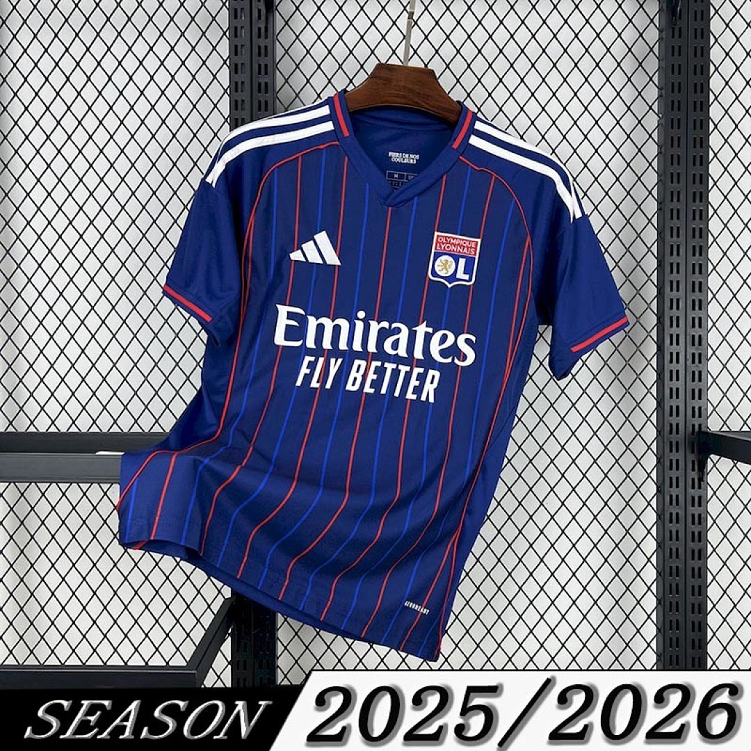 Camisola Olympique Lyonnais Away 2025/26