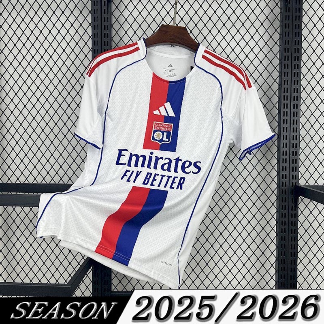 Camisola Olympique Lyonnais Home 2025/26