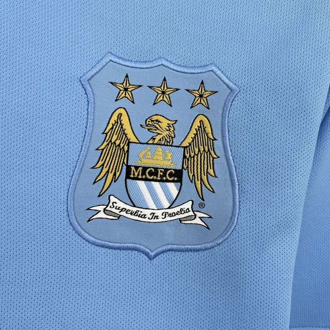 Camisola Retrô Manchester City 2013/14 4