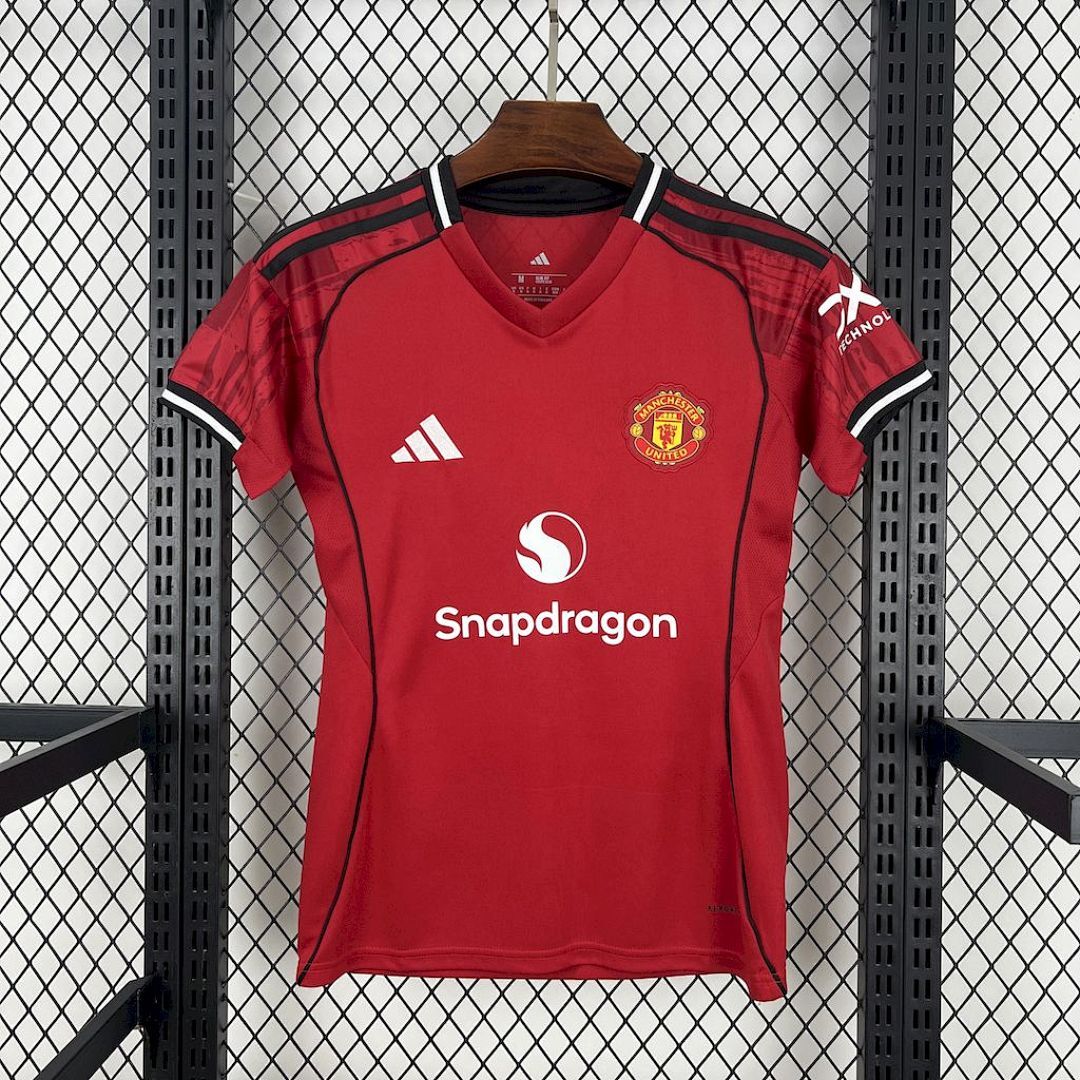 Camisola Manchester United Feminina Home 2025/26 8