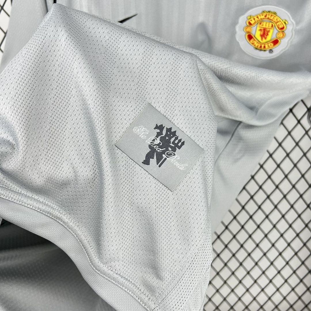 Camisola Retrô Manchester United 2007/08 Guarda-Redes 3