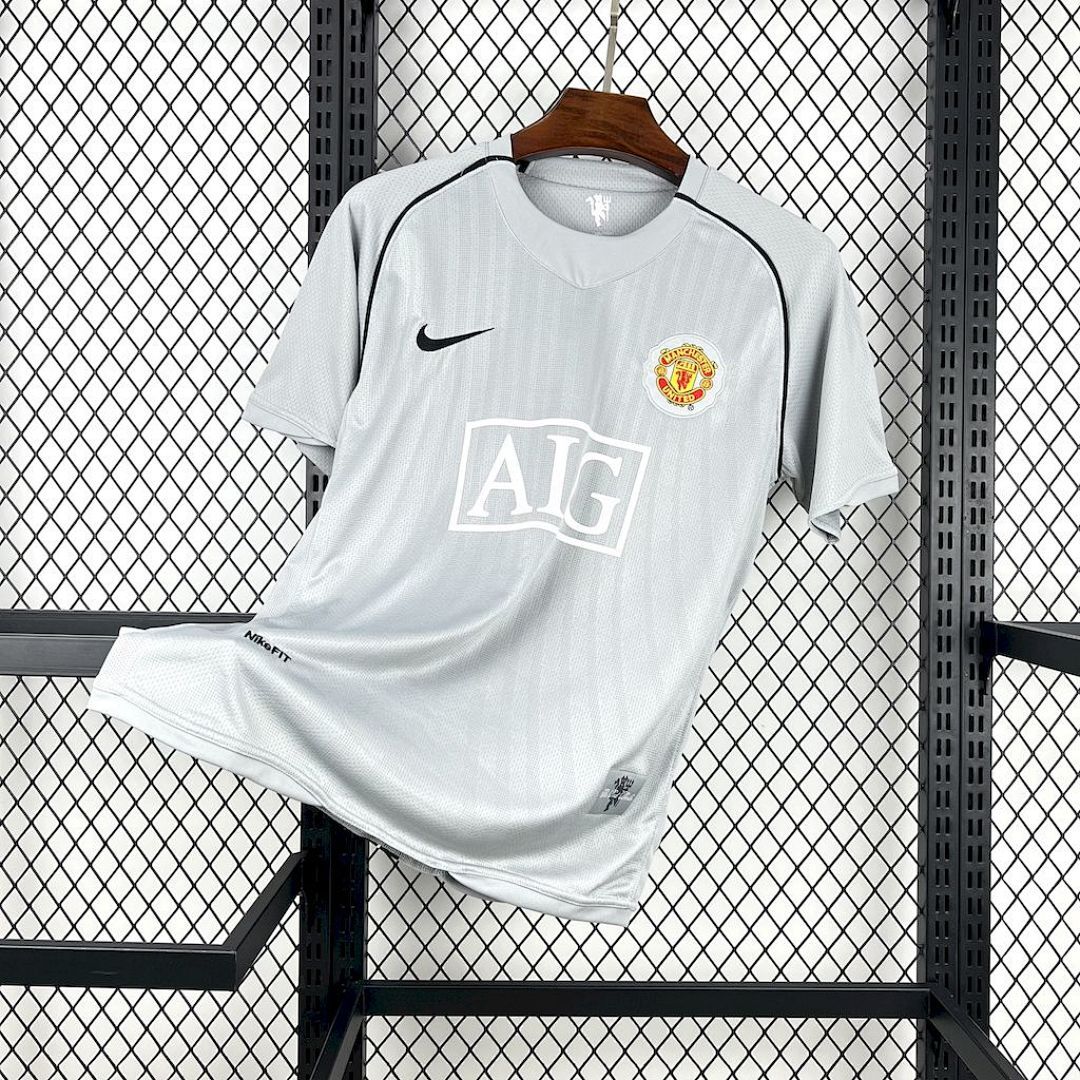Camisola Retrô Manchester United 2007/08 Guarda-Redes 6