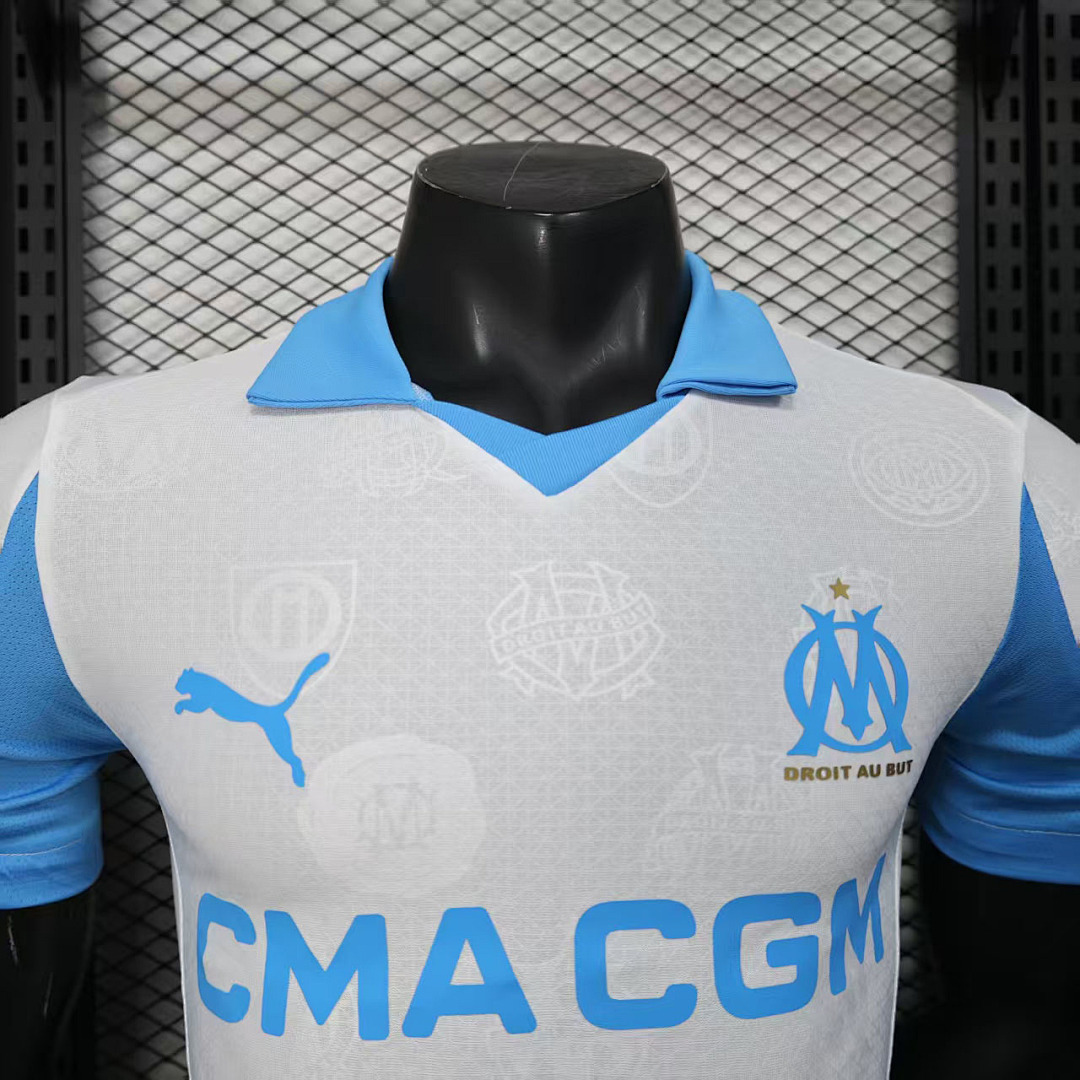 Camisola Olympique de Marseille Player Home 2025/26 2