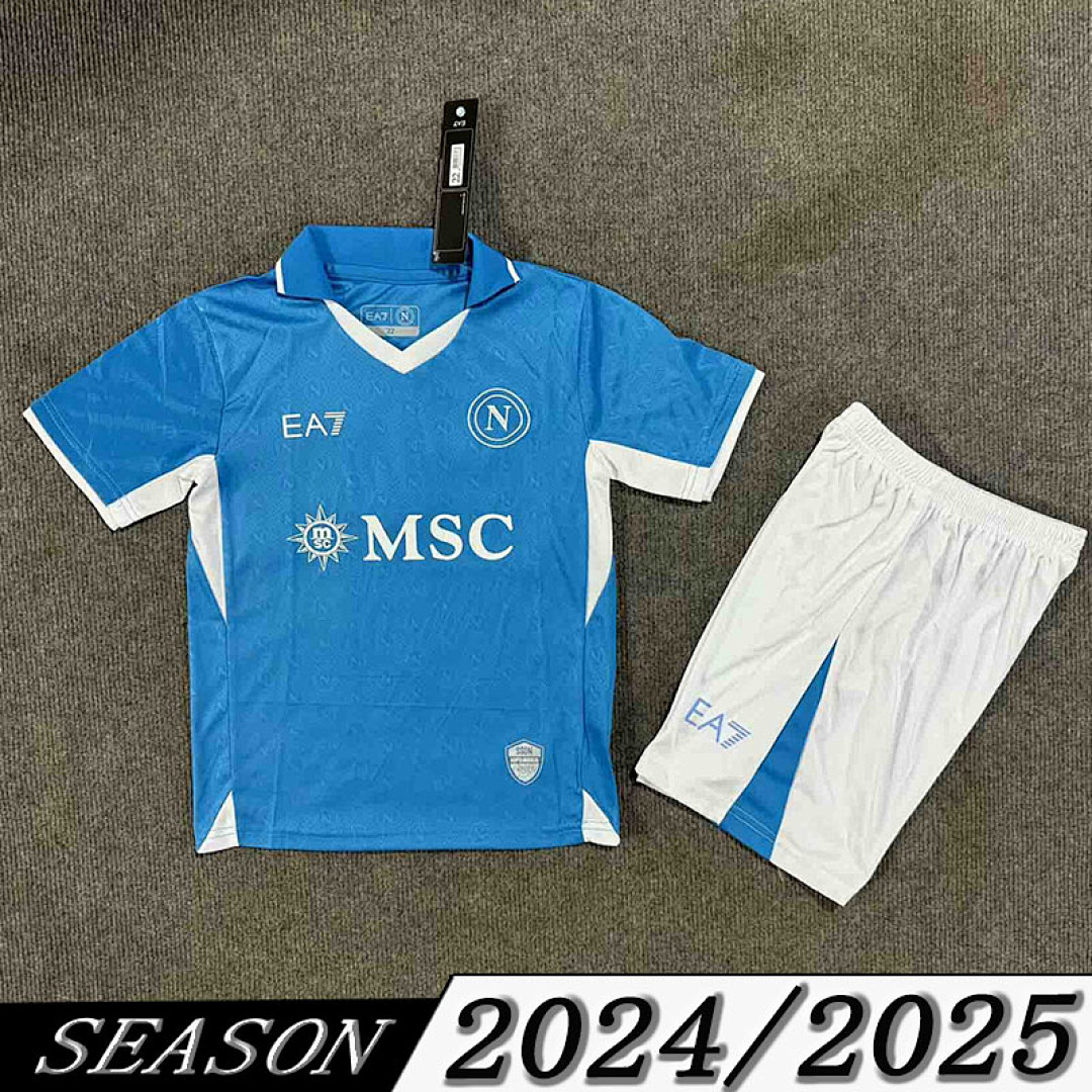 Camisola Napoli Infantil Home 2025/26 1