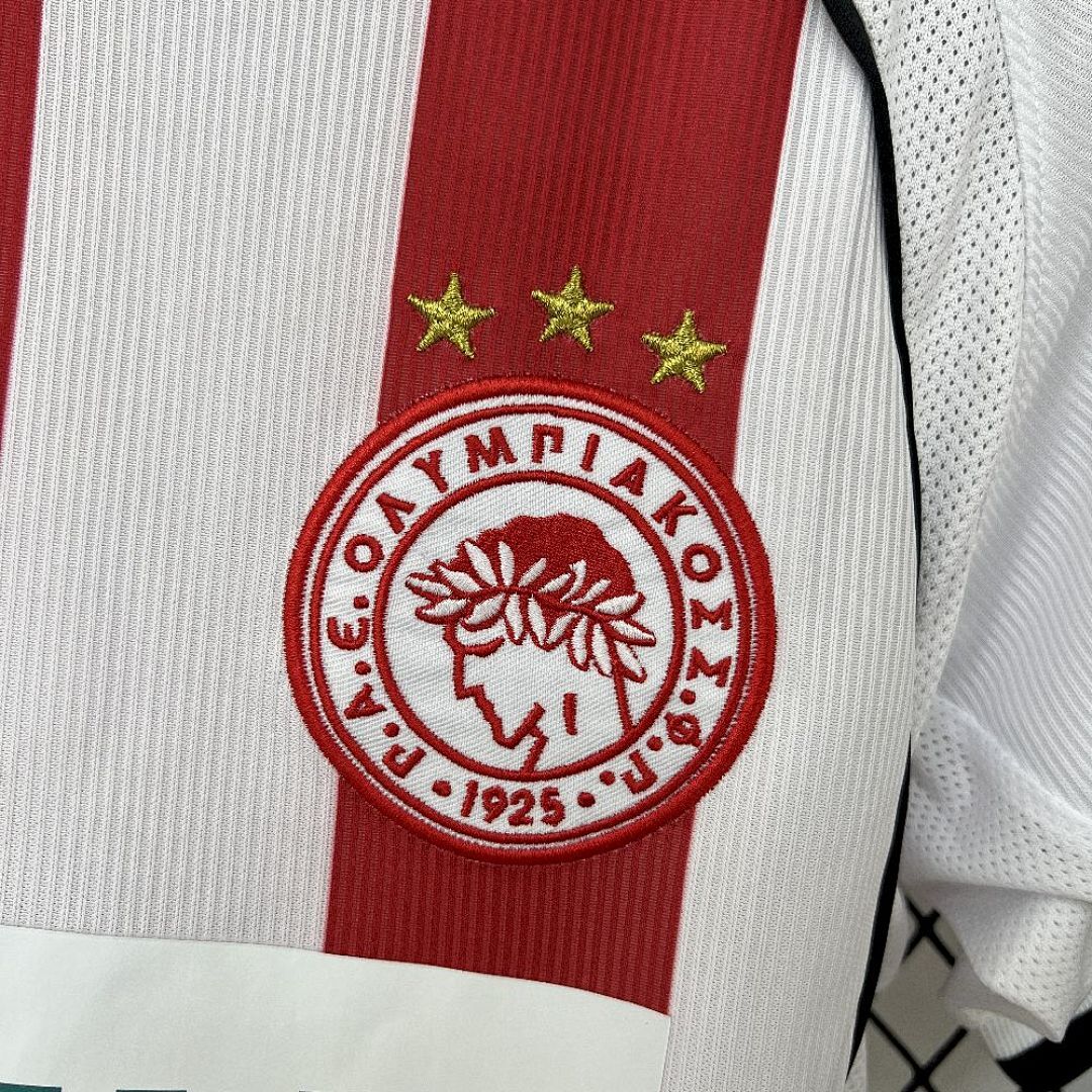 Camisola Retrô Olympiacos 2001/02 5