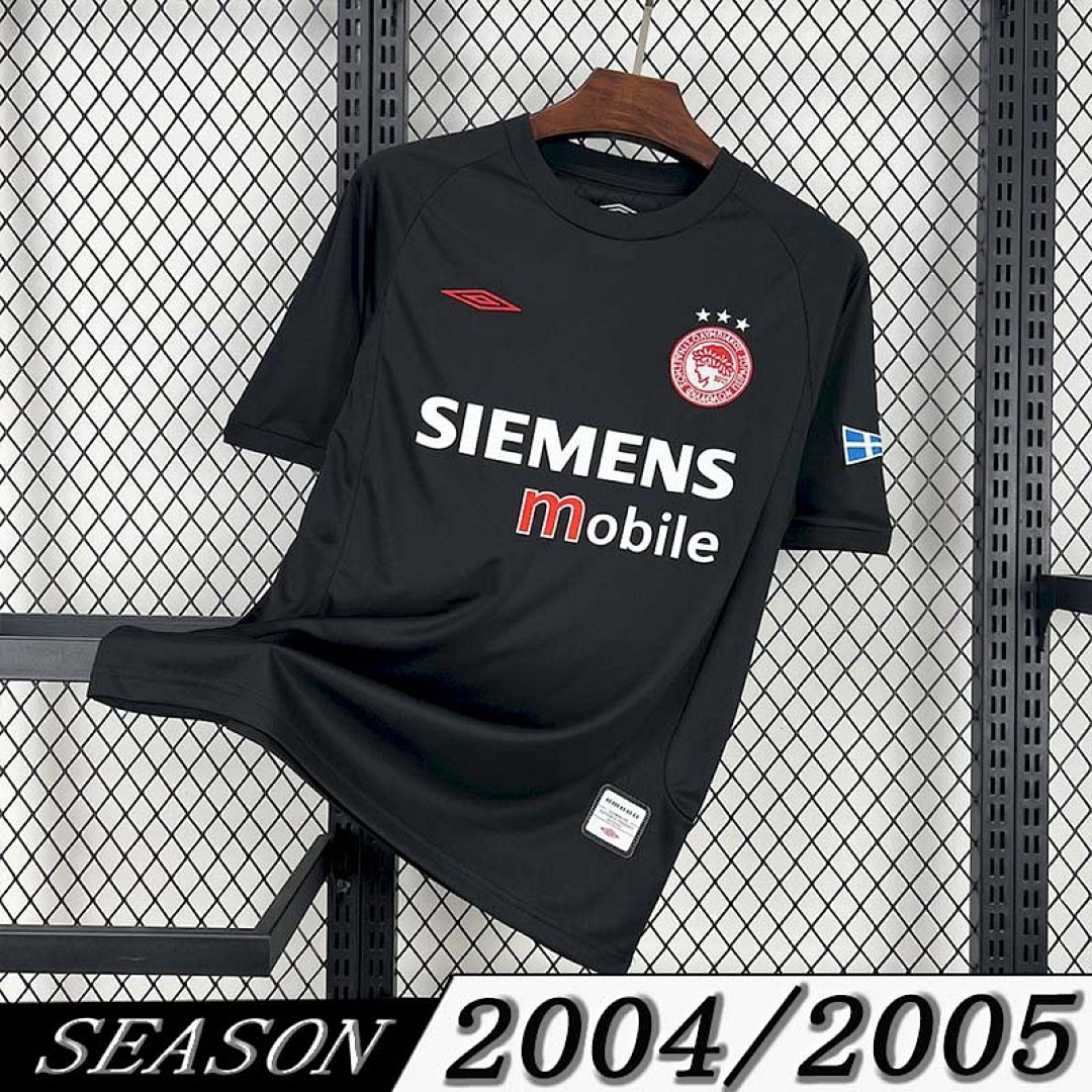 Camisola Retrô Olympiacos 2004/05 Away 1