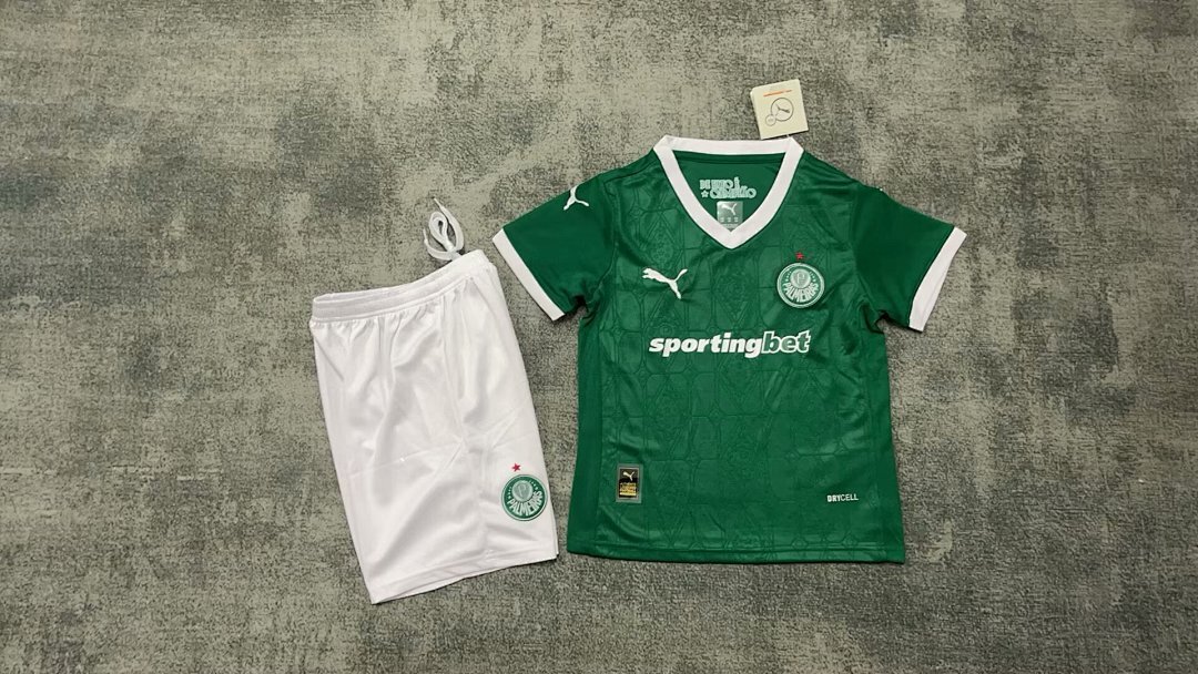 Camisola Palmeiras Infantil Home 2025/26 3