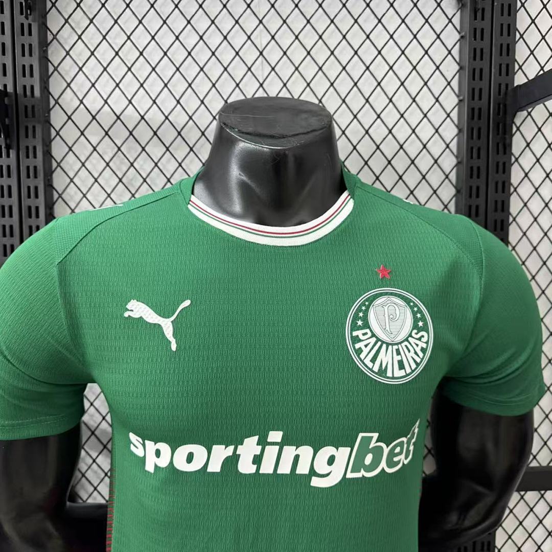 Camisola Palmeiras Home 2025/26 — Versão Jogador 4