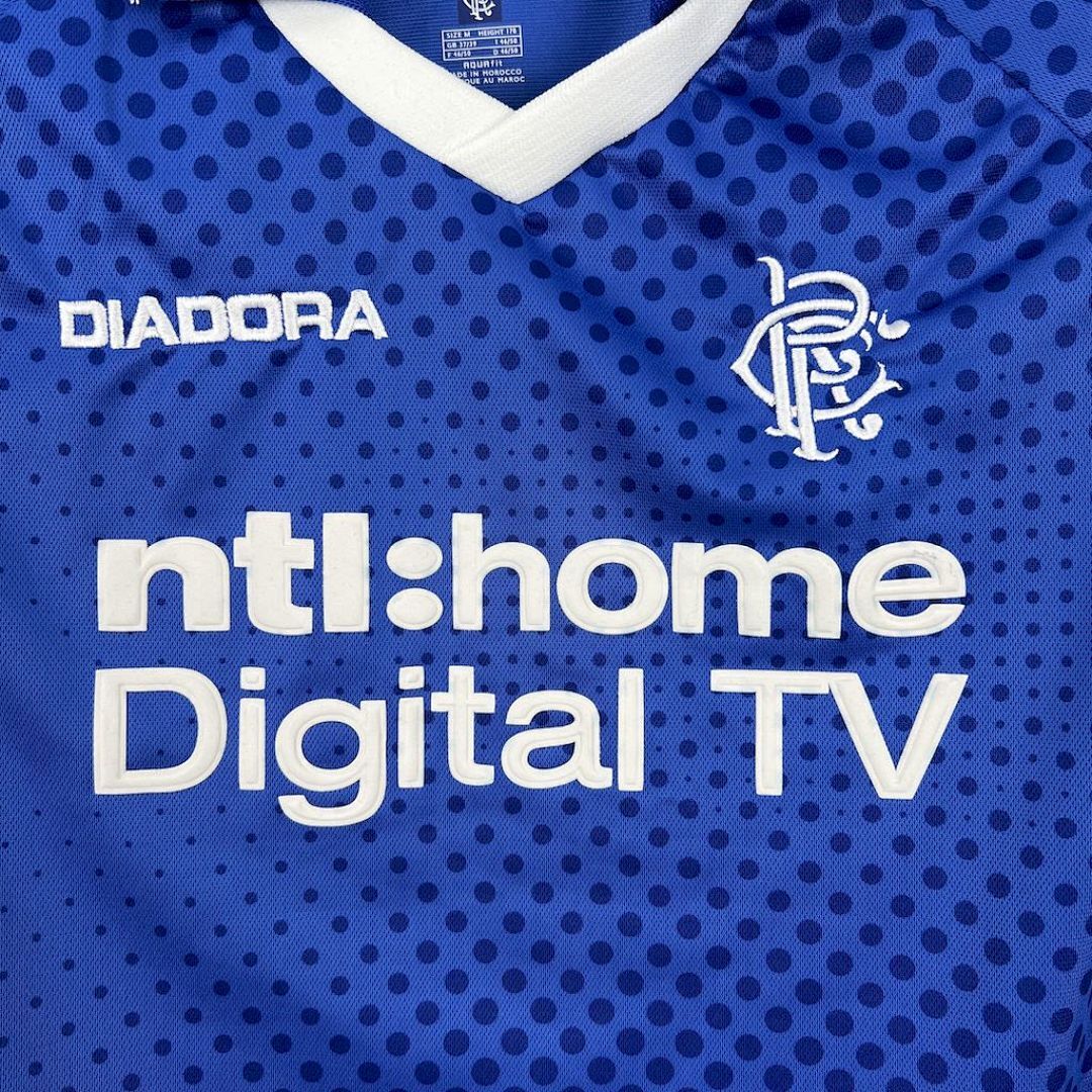 Camisola Retrô Rangers 2002/03 3