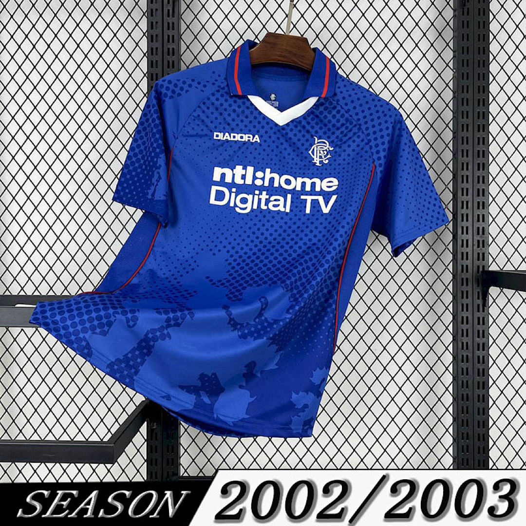 Camisola Retrô Rangers 2002/03 1