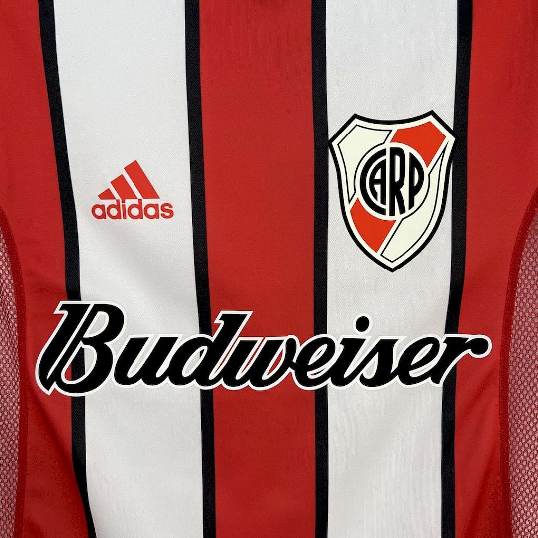Camisola Retrô River Plate 2003/04 Away 4