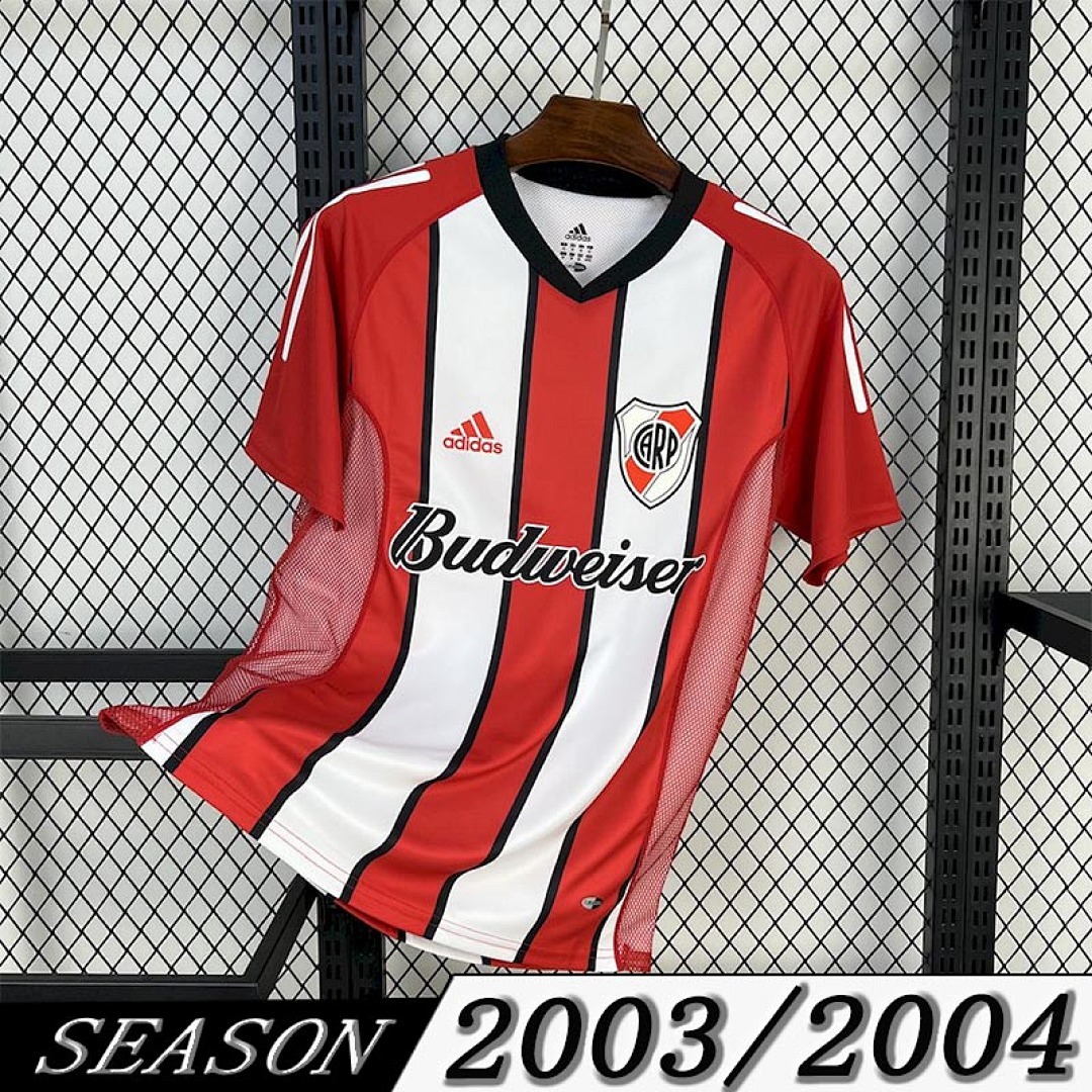 Camisola Retrô River Plate 2003/04 Away