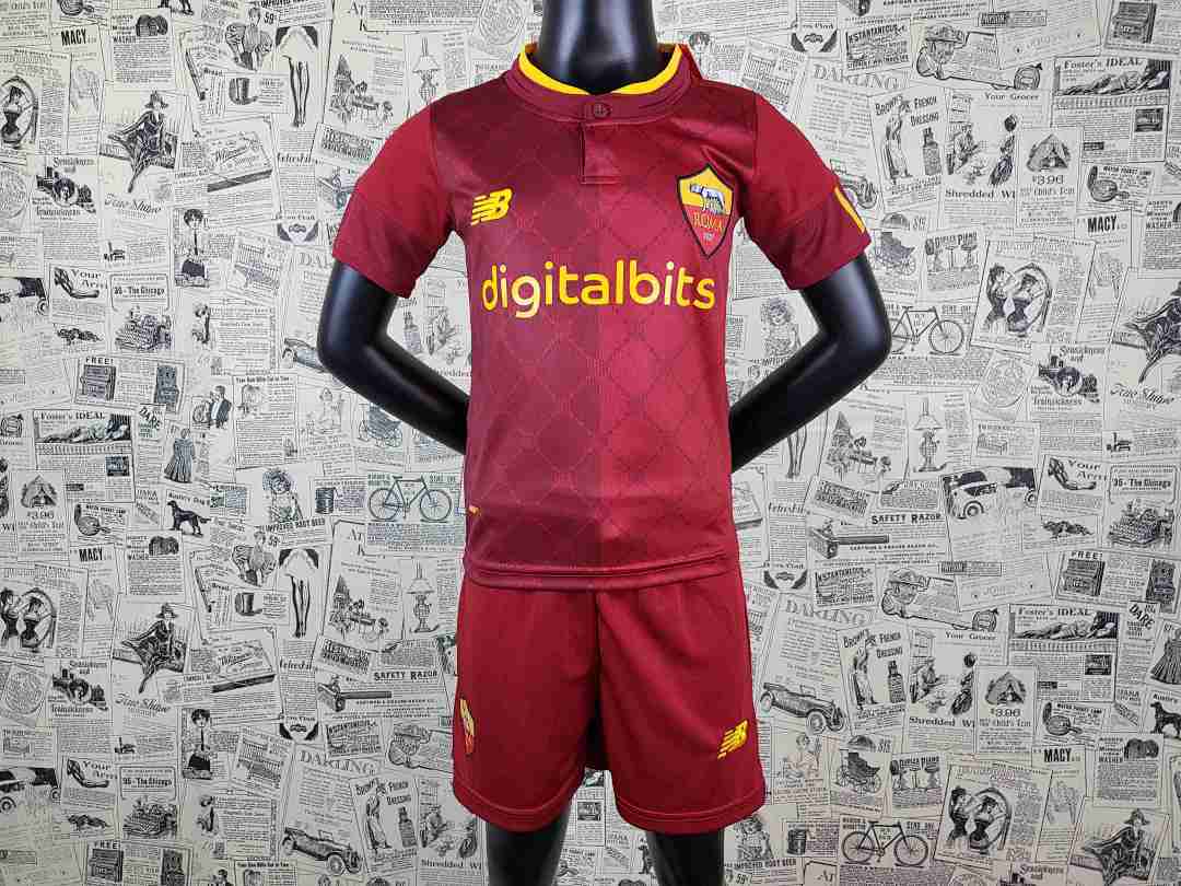 Camisola Roma Infantil Home 2025/26 2