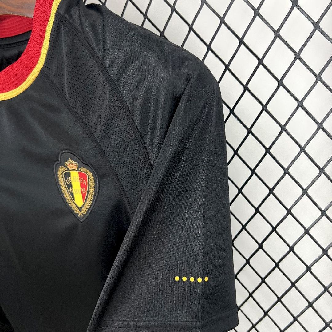 Camisola Retrô Seleção Bélgica 2000 Away 3