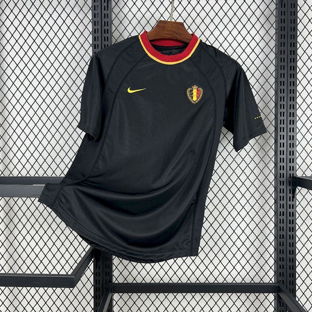 Camisola Retrô Seleção Bélgica 2000 Away 6