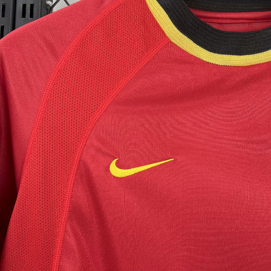 Camisola Retrô Seleção Bélgica 2000 5