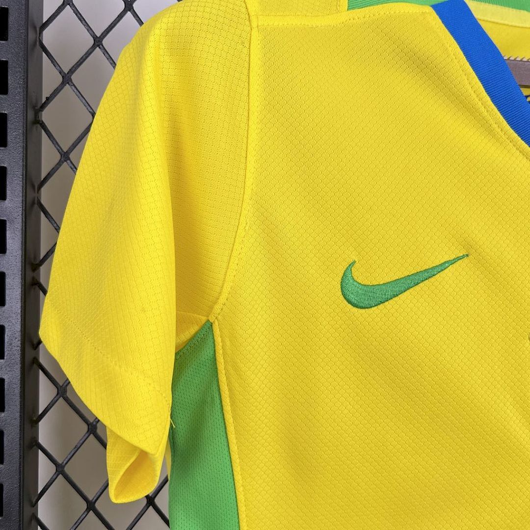 Camisola Brasil Feminina Home 2025/26 4