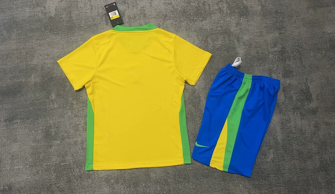 Camisola Brasil Infantil Home 2025/26 2